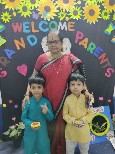 Diwali & Grand Parents Day celebrations